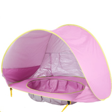 Baby Strandzelt Baby Badebedarf Reise-Welt Pink  