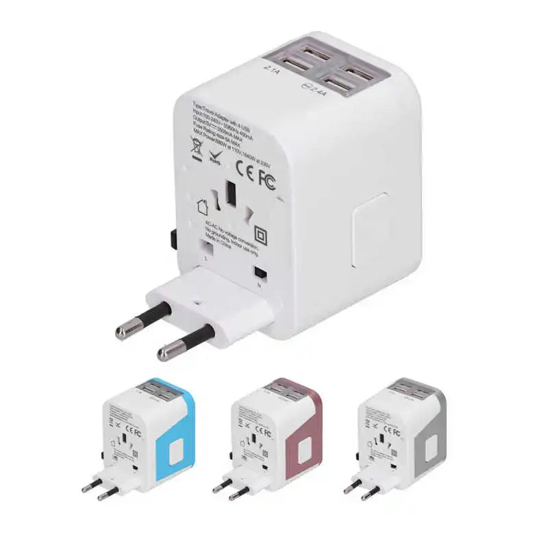 -20% Netzteil-Reisestecker USB-Adapter Reise Welt   