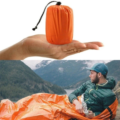 -30% Wasserdichter Schlafsack Outdoor Orange Camping & Hiking Reise Welt Einzel  