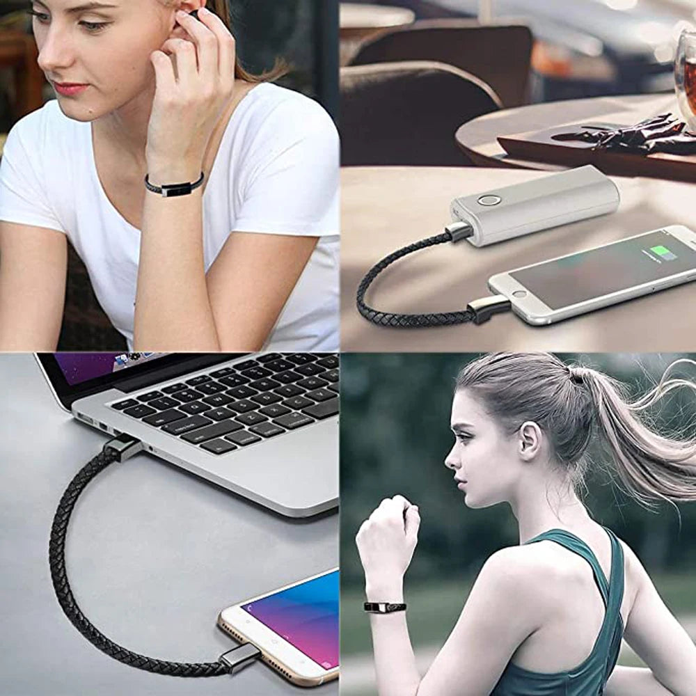 -20% Armband-Ladegerät USB A & USB C Armband-Ladegerät Reise Welt   