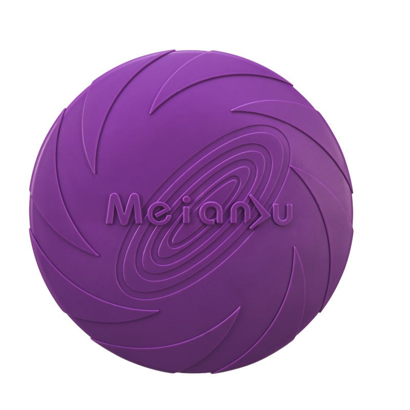 Hundefrisbee Scheibe Hundespielzeug Reise-Welt Violett 15CM 