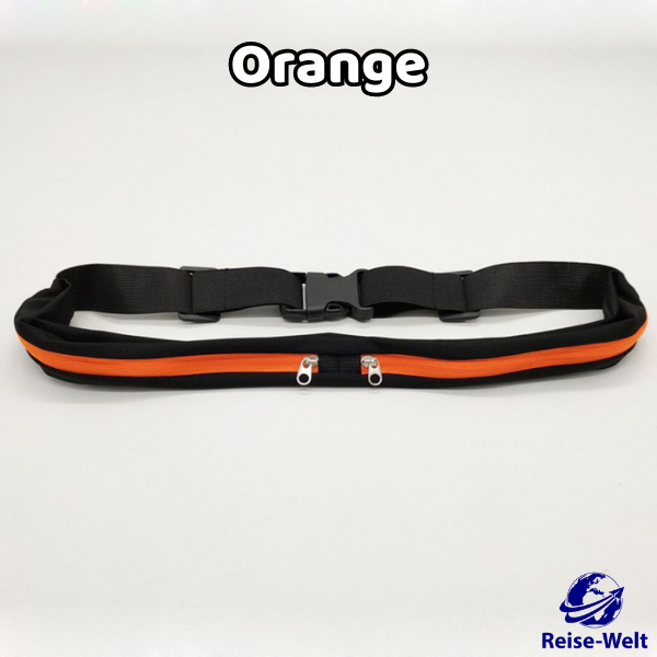 -40% FitPouch Reisegurt Bauchtasche Travel Pouches Reise-Welt Orange  