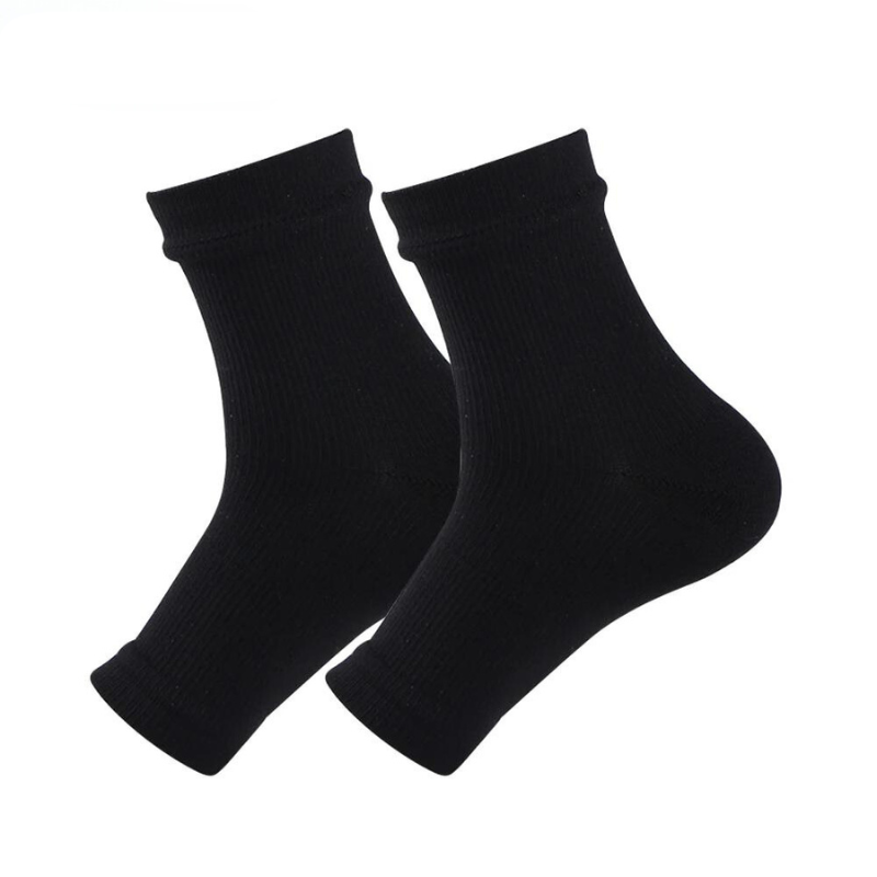 -20% Neuropathie Kompressionssocken Socken Reise Welt Schwarz S/M Einzel