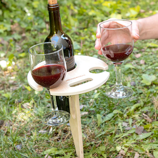 Tragbarer Weintisch für draussen Garten, Gartenmöbel und Zubehör InnovaGoods   