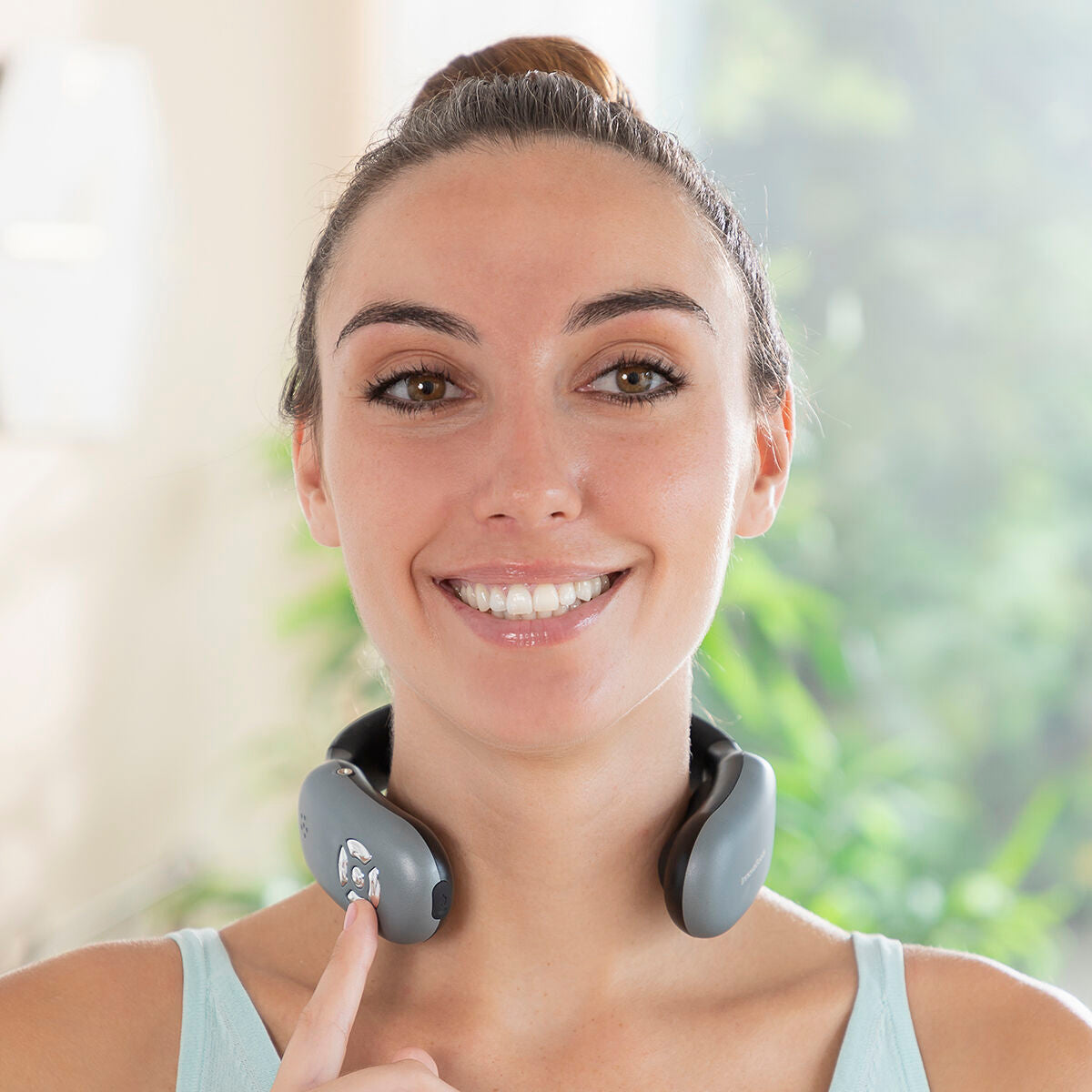 Nackenmassagegerät mit Fernbedienung Gesundheit und Körperpflege, Wellness InnovaGoods   